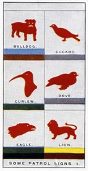 Signes de patrouille scout, 1929