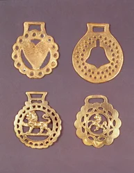 Sélection de cuivres de cheval