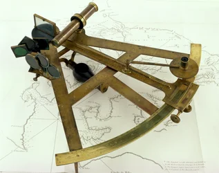 Sextant, anglais (laiton)