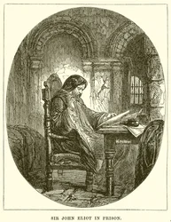 Sir John Eliot en prison