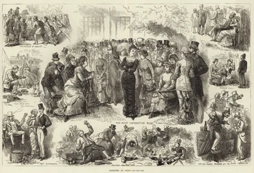 Croquis à Ascot