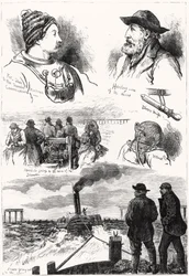 Esquisses du désastre du pont de Tay