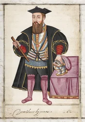 Sloane MS 197 f.18r Vasco da Gama, de 