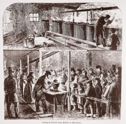 Cuisine de soupe de la Société des Amis à Manchester