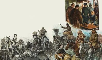 Soldats dans la neige