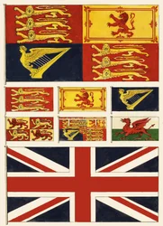 Quelques drapeaux de Grande-Bretagne