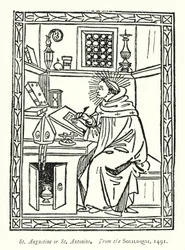 Saint Augustin ou Saint Antonin, d