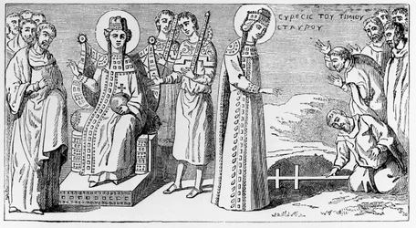 Sainte Hélène découvrant la Vraie Croix