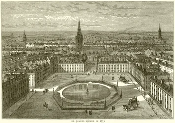 St. Jamess Square en 1773