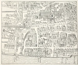 St Pauls et le quartier, du plan d