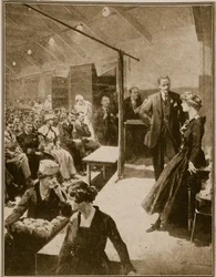 Spectacle pour les soldats aveuglés par la guerre, 1914-19