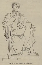 Statue du Dr Dalton par Chantrey