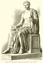 Statue de Tibère trouvée à Piperno
