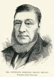 Stephanus Johannes Paulus Kruger Illustration pour The Graphic