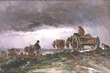 Tempête sur la lande
