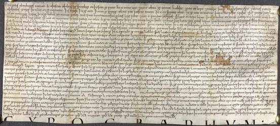 Charte de Stowe 37, Testament d