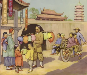 Rue en Chine