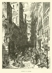 Rue à Naples
