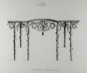 Table, de 