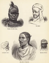 Tawhiao, le roi Maori, le Mahdi, un Arabe Risharin, le roi Jean d