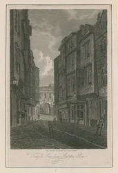 Temple Bar depuis Butcher Row