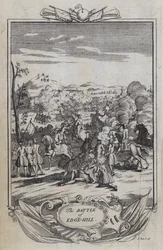 La bataille de Edge Hill (gravure)