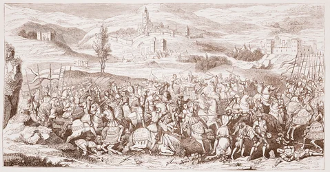 La bataille des Éperons, d