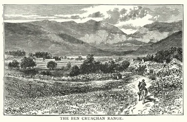 La chaîne de Ben Cruachan (gravure)