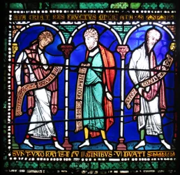 Les États Bienheureux, Cathédrale de Canterbury (vitrail)
