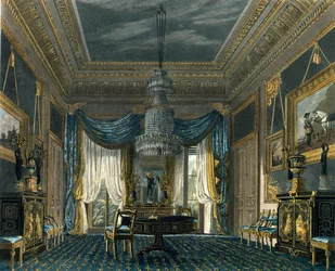La Chambre en velours bleu, Carlton House