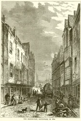 Le Pont-Foot, Southwark, en 1810