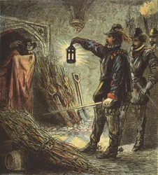 La Capture de Guy Fawkes, pub. 1890