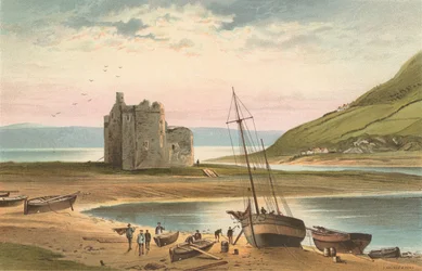 Le château, Loch Ranza