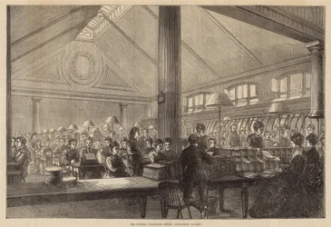 Le Bureau Central du Télégraphe : Galerie des instruments
