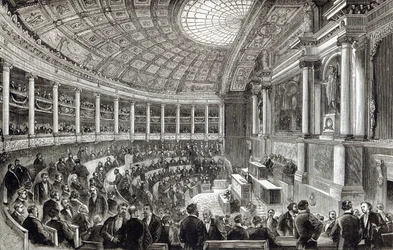 La Chambre des Députés, Paris, de 