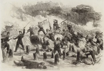 La guerre civile en Amérique