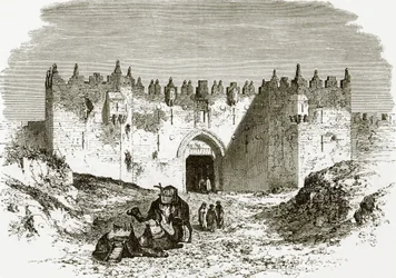 La porte de Damas, Jérusalem