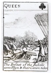 La défaite des rebelles à la bataille de Sedgemoor, 6 juillet 1685