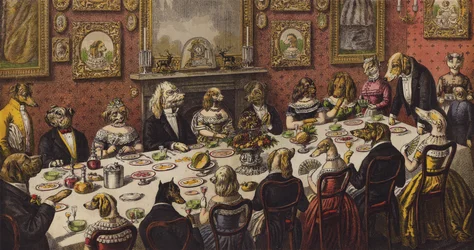 Le dîner du chien