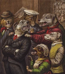 Le dîner des chiens