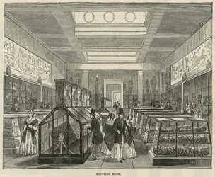 Salle égyptienne au British Museum