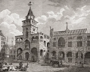 La Bourse, Newcastle upon Tyne au XVIIe siècle, de 