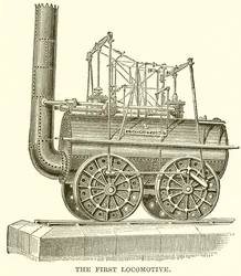 La première locomotive