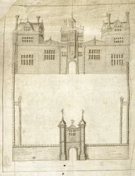 Façade de Wilton House (détail)