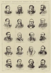 Les élections générales, nouveaux membres de la Chambre des communes