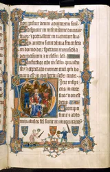 Le Psautier de Gorleston, Add MS 49622 f.69r