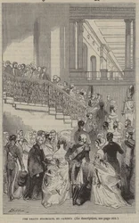 Le grand escalier, palais de St James, Londres, un salon