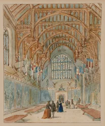 La Grande Salle, Palais de Hampton Court, c.1860-70