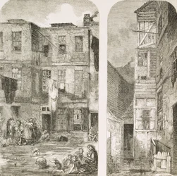 Les Maisons des Pauvres de Londres, de 