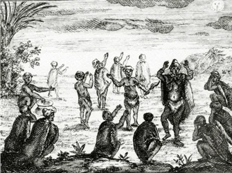 Les Hottentots adorent la Lune, illustration de 